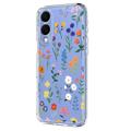 Samsung Galaxy S25 Edge TPU-cover med blomstermønster - tusindfryd