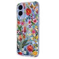 Samsung Galaxy S25 Edge TPU-cover med blomstermønster - Liljer