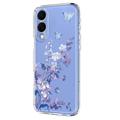Samsung Galaxy S25 Edge TPU-cover med blomstermønster