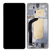 Samsung Galaxy S25 Edge Skærm & For Cover GH82-37224A - Sølv