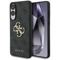 Samsung Galaxy S25 Edge Guess 4G Big Metal Logo Hybrid Cover - Sort