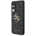 Samsung Galaxy S25 Edge Guess 4G Big Metal Logo Hybrid Cover - Sort