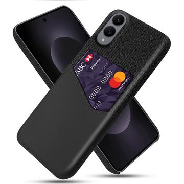 Samsung Galaxy S25 Edge KSQ Cover med Kortholder - Sort