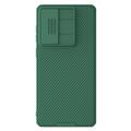 Samsung Galaxy S25 Edge Nillkin CamShield Pro Hybrid Cover - Grøn