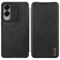 Samsung Galaxy S25 Edge Nillkin Qin Pro Flip Cover - Sort
