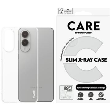Samsung Galaxy S25 Edge PanzerGlass Care Fashion Slim X-Ray-Cover - Gennemsigtig