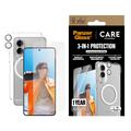 Samsung Galaxy S25 Edge PanzerGlass Care Flagship 3-i-1-pakke - Klar