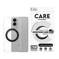 Samsung Galaxy S25 Edge PanzerGlass Care Kickstand Cover - MagSafe-kompatibel - Klar / Sort
