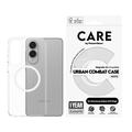 Samsung Galaxy S25 Edge PanzerGlass Care Urban Combat Cover - MagSafe-kompatibel - Hvid / Gennemsigtig