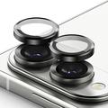 Samsung Galaxy S25 Edge Ringke Kamera Linse Hærdet Glas - Sort