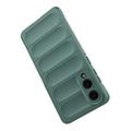 Samsung Galaxy S25 Edge Rugged TPU Cover - Grøn