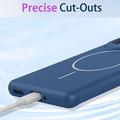 Samsung Galaxy S25 Edge Silikone Cover - MagSafe-kompatibel - Sort