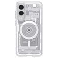 Samsung Galaxy S25 Edge Spigen Ultra Hybrid Mag Cover - Hvid / Zero One
