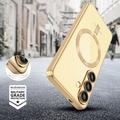Samsung Galaxy S25 Edge Tech-Protect MagFlex Cover - MagSafe-kompatibelt - Klar / Guld