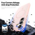 Samsung Galaxy S25 FE Dux Ducis Yind Hybrid Cover - MagSafe-kompatibel - Lysepink
