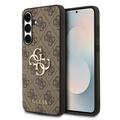 Samsung Galaxy S25 FE Guess 4G Big Metal Logo Hybrid Cover - Brun