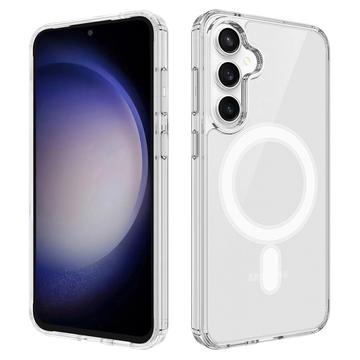 Samsung Galaxy S25 FE Hybrid Cover - MagSafe Kompatibel - Gennemsigtig