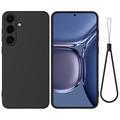 Samsung Galaxy S25 FE Flydende silikone cover med håndrem