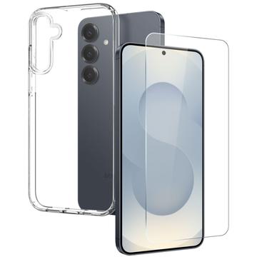 Samsung Galaxy S25 FE Northjo 2-i-1 Beskyttelsessæt - Klar