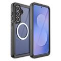 Samsung Galaxy S25 FE Redpepper IP68 Magnetisk Vandtæt Cover - Sort