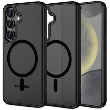 Samsung Galaxy S25 FE Tech-Protect Magmat Cover - MagSafe Kompatibel - Mat Sort