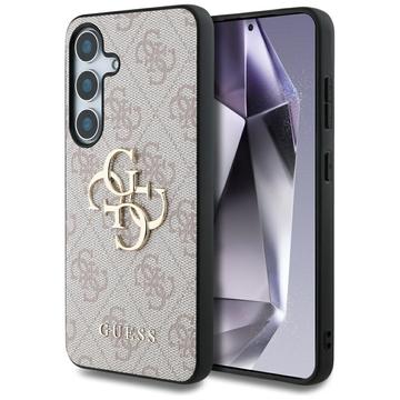 Samsung Galaxy S25 Guess 4G Big Metal Logo Hybrid Cover