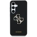 Samsung Galaxy S25 Guess Big 4G Logo Bottom Script Silikone Cover