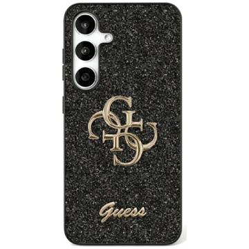 Samsung Galaxy S25 Guess Fixed Glitter 4G Metal Logo Cover