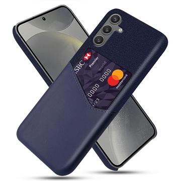 Samsung Galaxy S25 KSQ Cover med Kortholder - Blå