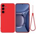Samsung Galaxy S25 Flydende silikone cover med håndrem