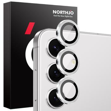 Samsung Galaxy S25 Northjo kameralinsebeskyttelsessæt - sølv