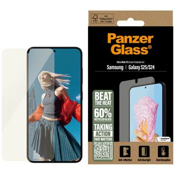 Samsung Galaxy S25 PanzerGlass All-in-One Ultra-Wide Fit Skærmbeskyttelse Hærdet Glas