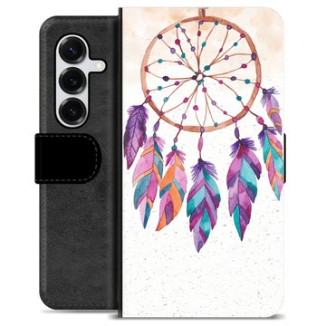 Samsung Galaxy S25+ Premium Flip Cover med Pung - Drømmefanger