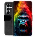 Samsung Galaxy S25+ Premium Flip Cover med Pung - Gorilla