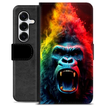 Samsung Galaxy S25+ Premium Flip Cover med Pung - Gorilla