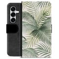 Samsung Galaxy S25+ Premium Flip Cover med Pung - Tropic