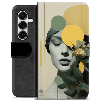 Samsung Galaxy S25+ Premium Flip Cover med Pung - Vintage Stemning