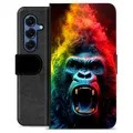 Samsung Galaxy S25 Premium Flip Cover med Pung - Gorilla