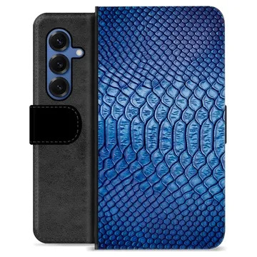 Samsung Galaxy S25 Premium Flip Cover med Pung - Læder