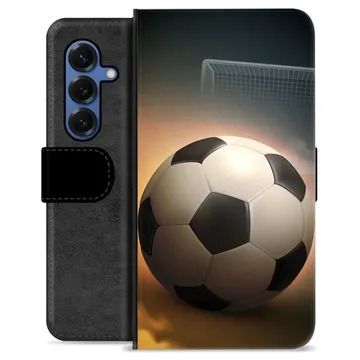 Samsung Galaxy S25 Premium Flip Cover med Pung - Fodbold