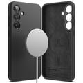 Samsung Galaxy S25 Ringke Liquid Silicone MagSafe Cover - Sort