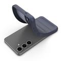 Samsung Galaxy S25 Rugged TPU Cover - Mørkeblå