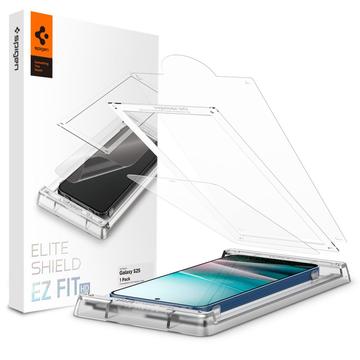 Samsung Galaxy S25 Spigen Elite Shield EZ Fit Skærmbeskyttelse - Klar