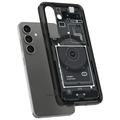 Samsung Galaxy S25 Spigen Ultra Hybrid Mag Cover - Sort / Zero One