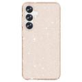 Samsung Galaxy S25 Stylish Glitter Series Hybrid Cover - Guld