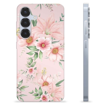 Samsung Galaxy S25 TPU Cover - Vandfarveblomster
