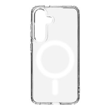 Samsung Galaxy S25 Tactical MagForce Hybrid Cover - Gennemsigtig