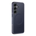Samsung Galaxy S25 Tactical MagForce Hyperstealth Hybrid Cover - Dyb blå