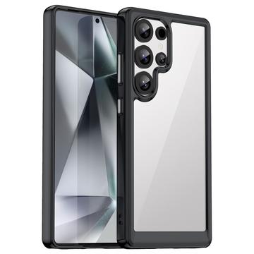 Samsung Galaxy S25 Ultra Anti-Shock Hybrid Cover - Sort