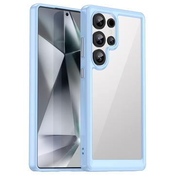 Samsung Galaxy S25 Ultra Anti-Shock Hybrid Cover - Blå
